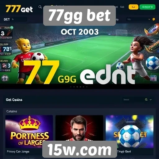 Variedade de jogos disponíveis no 77gg bet